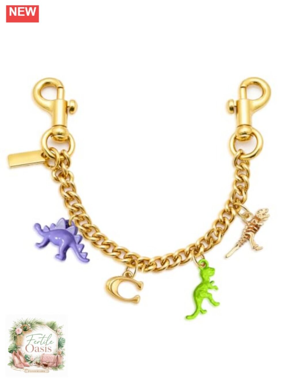 Strawberry Bag Charm Keychain Purse Accessory for Women Handbags